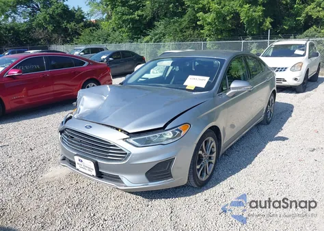 2020 Ford Fusion Sel z USA, uszkodzony, nr VIN 3FA6P0CD3LR193405